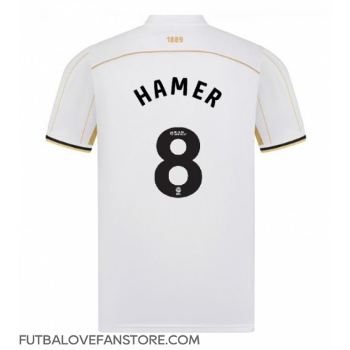 Sheffield United Gustavo Hamer #8 Vonkajší futbalový dres 2025-26 Krátky Rukáv Sheffield United Gustavo Hamer #8 Vonkajší futbalový dres 2025-26 Krátky Rukáv